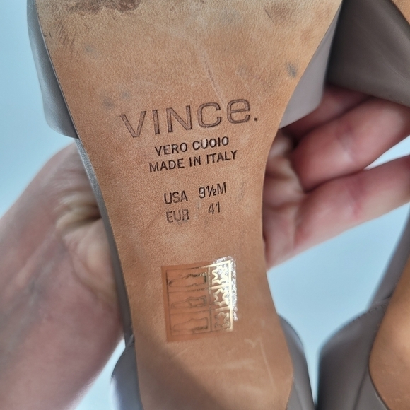 Vince. pointy toe skinny heel closed toe heels size 9.5 - Picture 7 of 8